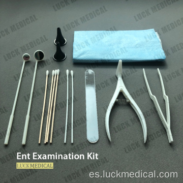 Kit quirúrgico kit de garganta de la nariz del oído para examinar